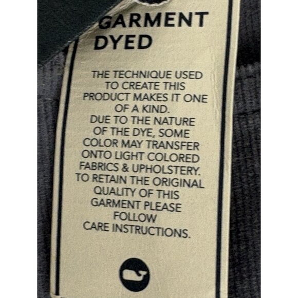 NWT Vineyard Vines Classic Fit 5 Pocket Corduroy Pants Men’s 40x32 Blue Stretch - Picture 9 of 13